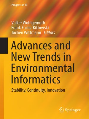 cover image of Advances and New Trends in Environmental Informatics
